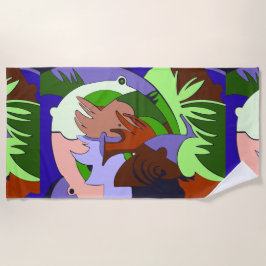 Toalha De Praia Fragments of Time