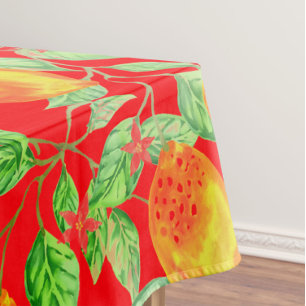 Toalha De Praia Fruta de limão verde-amarelo