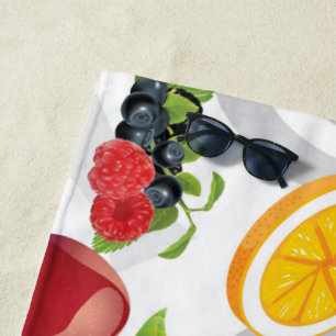 Toalha De Praia Frutas mistas 5