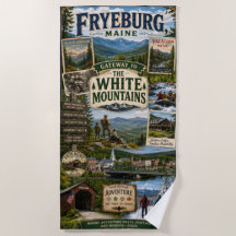 Fryeburg Maine Portal para as Montanhas Brancas To