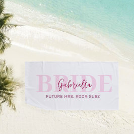 Toalha De Praia Future Mrs. pool towel, beach blanket