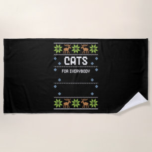 Toalha De Praia Gatos Para Todos
