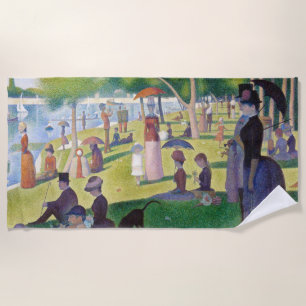 Toalha De Praia Georges Seurat - Um Domingo na La Grande Jatte