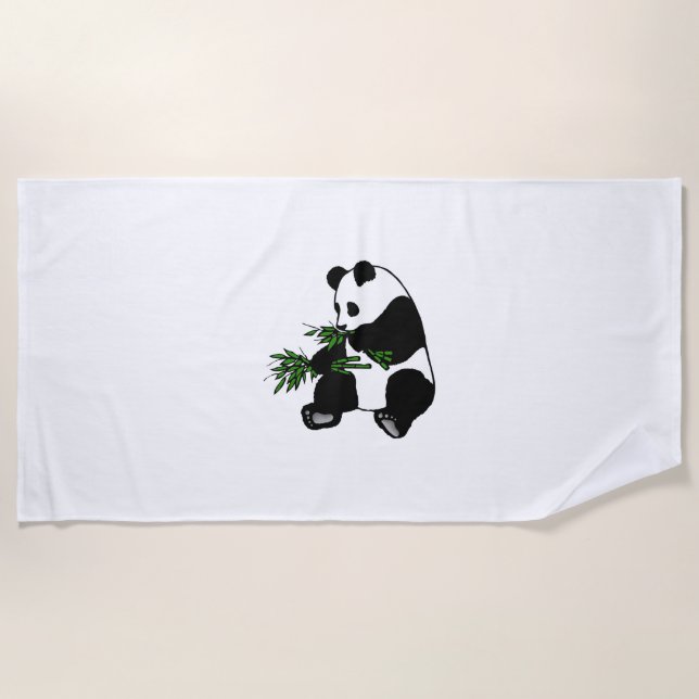 Toalha De Praia Giant Panda (Frente)