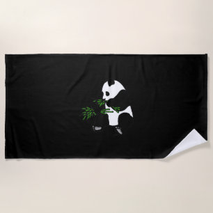 Toalha De Praia Giant Panda come preto