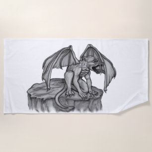 Toalha De Praia Golem Gargoyle