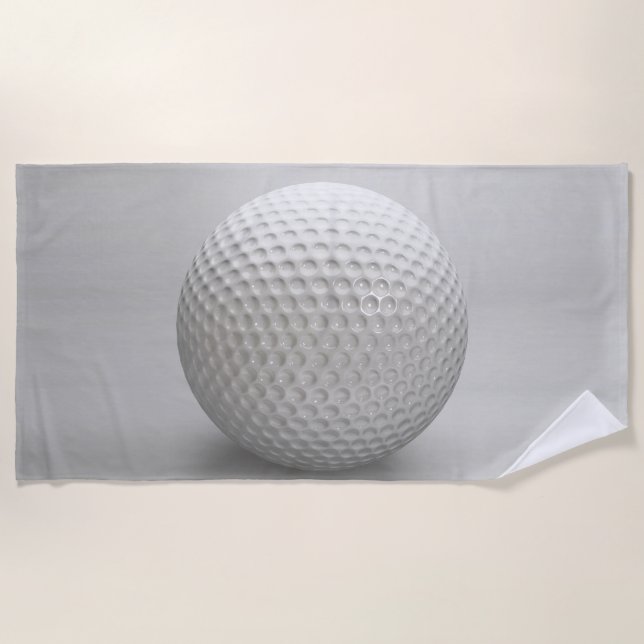 Toalha De Praia Golf Ball Sport (Frente)
