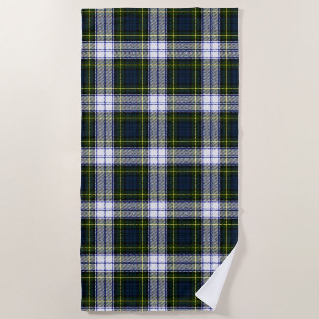 Toalha De Praia Gordon Dress Tartan Beach Towel (Frente)