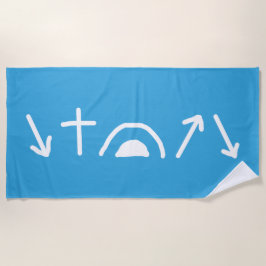 Toalha De Praia Gospel Arrows Beach Towel