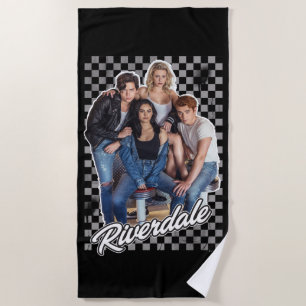 Toalha De Praia Gráfico do Grupo Riverdale Retro