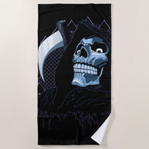 Toalha De Praia Grim Reaper