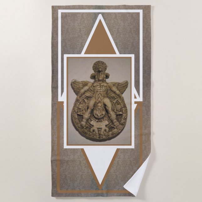 Toalha De Praia Guerreiro (Frente)