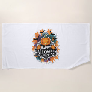 Toalha De Praia Halloween Birthday Squad Clowy Clowy Clowy Ghost Z
