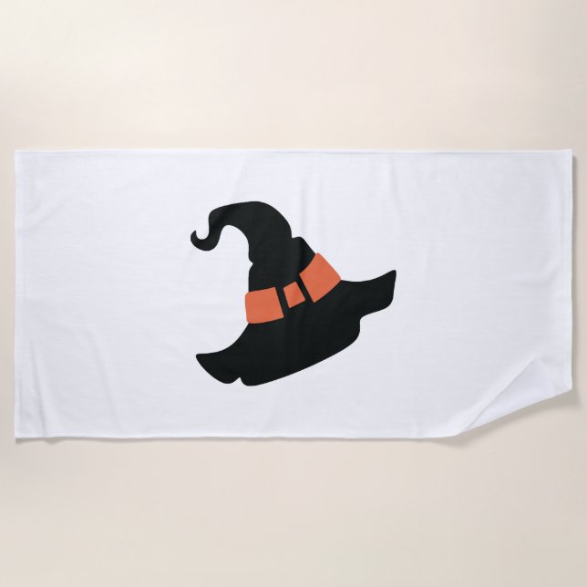 Toalha De Praia Halloween Hat (Frente)