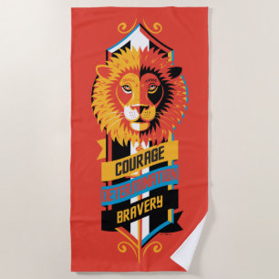 Toalha De Praia Harry Potter   GRYFFINDOR™ Portas Sinal