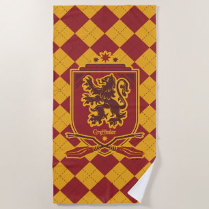 Toalha De Praia Harry Potter Gryffindor QUIDDITCH™ Crest