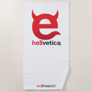 Toalha De Praia hellvetica – Logotipo