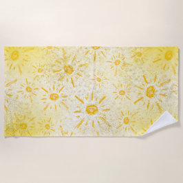 Toalha De Praia Her Four Seasons – Summer Pattern