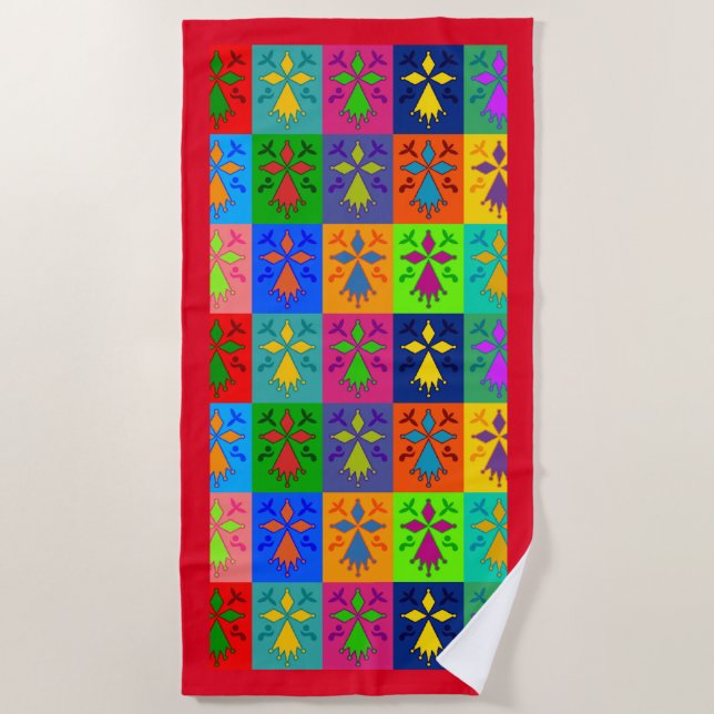 Toalha De Praia Hermine Pop (Frente)