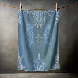 Toalha De Praia Hexa triângulo yantra pétalas inscrição