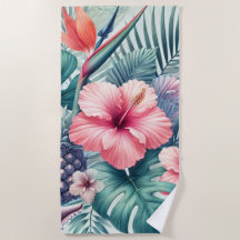 Hibiscus tropical e Palm Design