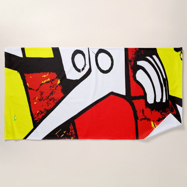 Toalha De Praia Hominid (Frente)