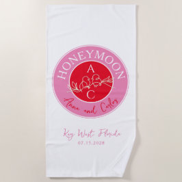 Toalha De Praia Honeymoon Beach Towel