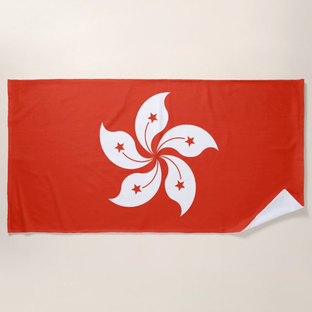 Toalha De Praia Hong Kong (Frente)