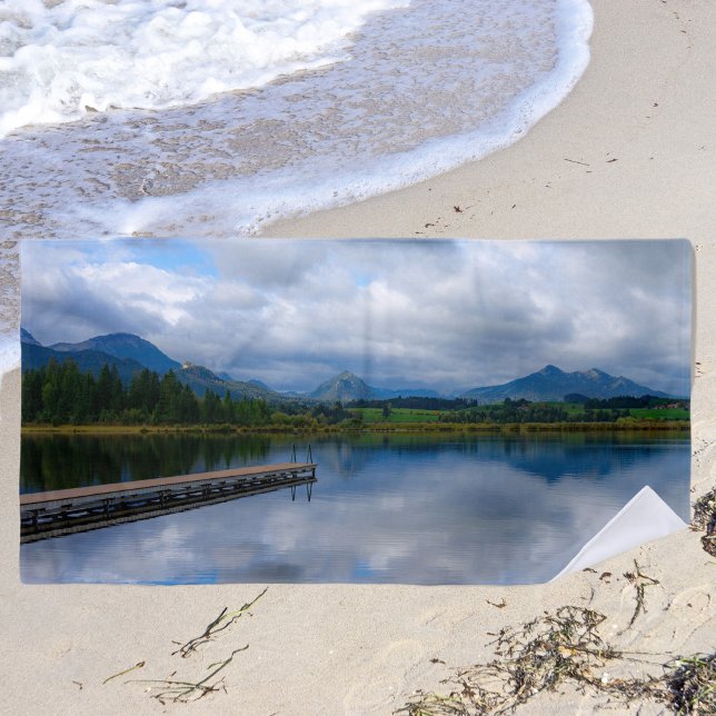 Toalha De Praia Hopfensee - Baviera - Allgäu - Alemanha (Criador carregado)