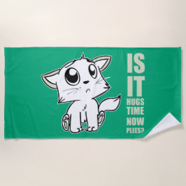 Toalha De Praia Hugs time