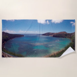 Toalha De Praia Ilha de Havaí Oahu da baía de Hanauma