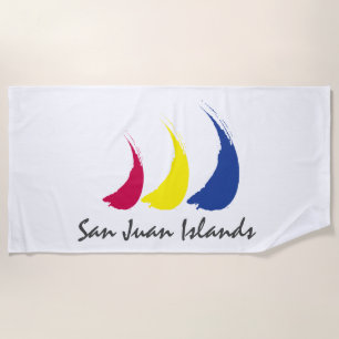 Toalha De Praia Ilhas Sails_Paint-The-Wind_San Juan