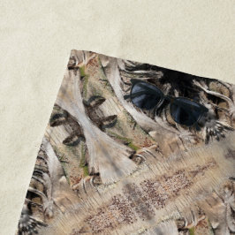 Toalha De Praia Imagem de Foto de Fechamento de Textura de Tronco