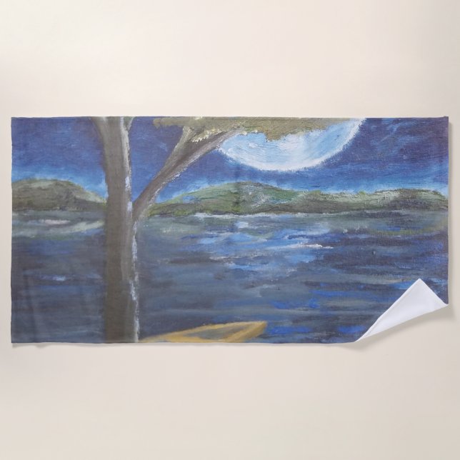 Toalha De Praia Imagen de la obra Sobriedad (Frente)