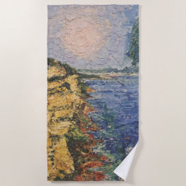 Toalha De Praia  Imagen de mi obra arte Amanecer