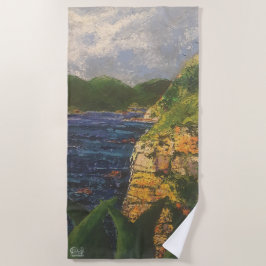 Toalha De Praia Imagen de mi obra La roca