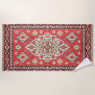 Toalha De Praia impressão Persa do século XVII