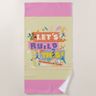 Toalha De Praia INSETOS BUNNY BUILDERS™| Site de trabalho "Constru