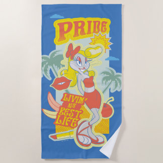 Toalha De Praia INSETOS BUNNY™ Pride - Vivendo minha melhor vida