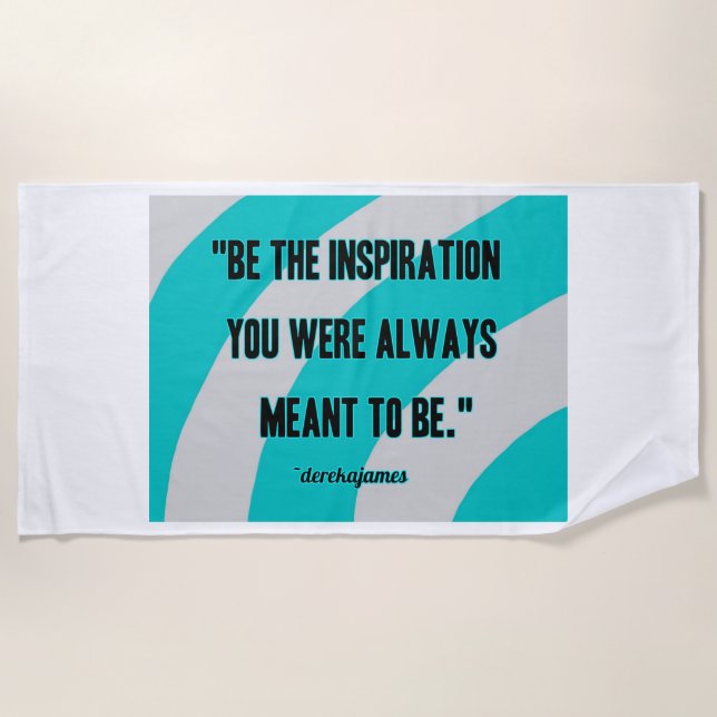 Toalha De Praia Inspiration Beach Towel (Frente)