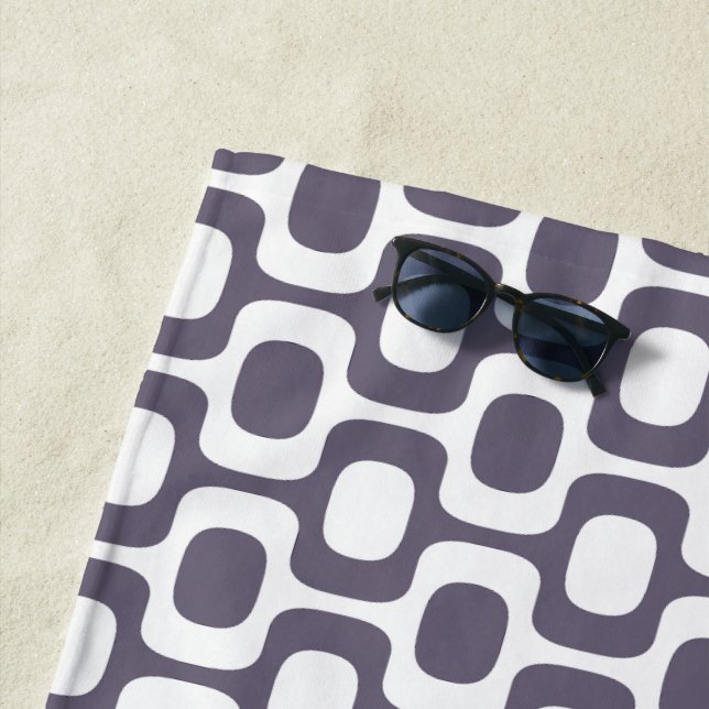 Toalha De Praia Ipanema Sidewalk Pattern, Beach Pattern, Brazil (In Situ)