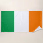 Toalha De Praia Irlanda<br><div class="desc">Bandeira da Irlanda</div>