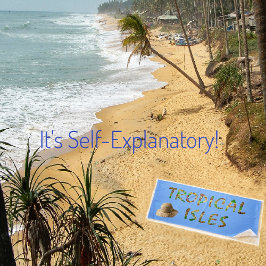 Toalha De Praia Isles Tropicais-Brwn