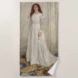 Toalha De Praia James Whistler - Sinfonia em branco nº 1