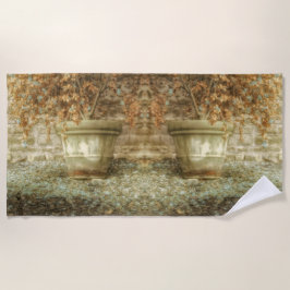 Toalha De Praia Jardim Russo do Outono