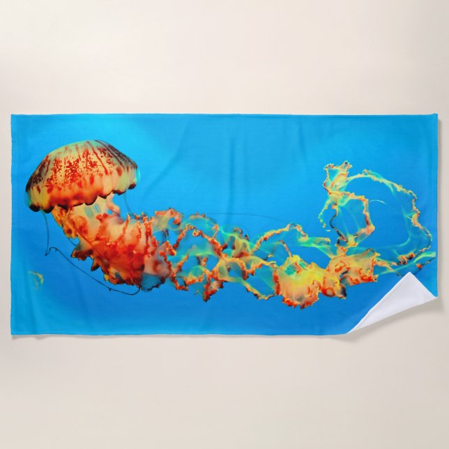 Toalha De Praia JELLYFISH Beach Towel (Frente)