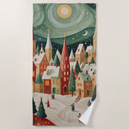 Toalha De Praia Jingle Bell Jubilee