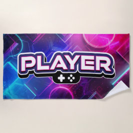 Toalha De Praia Jogador