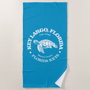 Toalha De Praia Key Largo (tartaruga marinha)