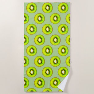 Toalha De Praia Kiwi Pattern